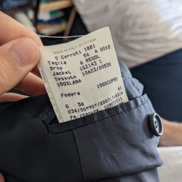 Cerruti 1881 men's suit - Picture 5 of 5